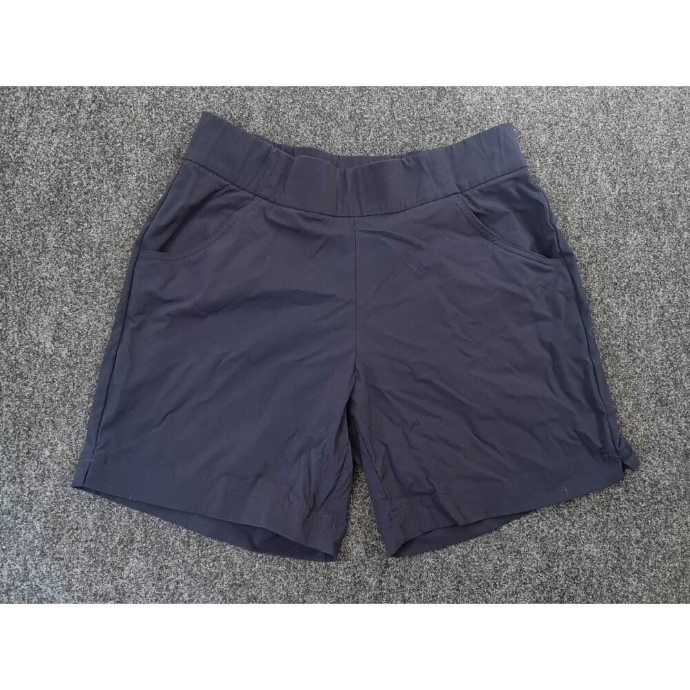 Columbia Navy Blue Stretch Hiking Shorts Pull On Athletic Outdoor L